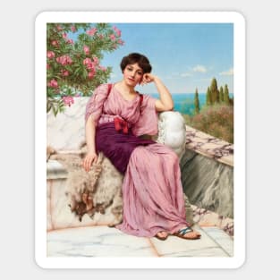 Sweet Dreams by John William Godward Magnet